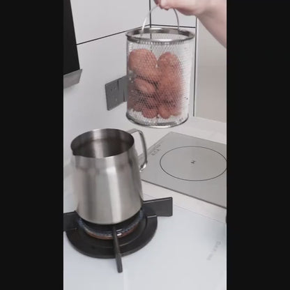 Stainless Steel Oil Filter Pot